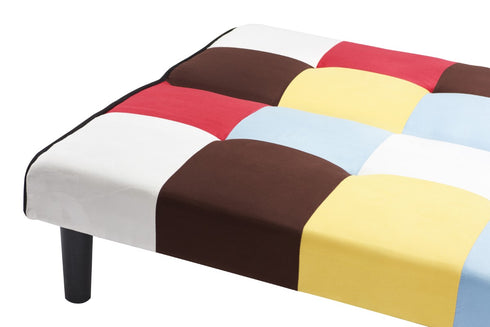 Aurora Rainbow Patched Sofa Bed